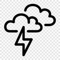 lightning, storm, severe, tornado icon svg