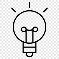 lights, lamps, light, light bulb icon svg