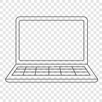 lightweight laptops, ultrabook, ultrathin laptop, ultraportable icon svg