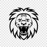 lion roaring, lion sounds, lion songs, lion videos icon svg