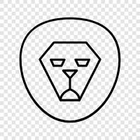 Lioness, Wildlife, Animal, Conservation icon svg