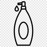 liquid soap, soap bottle, shampoo, shampoo bottle icon svg