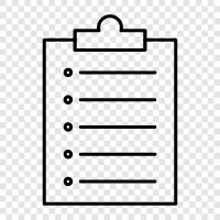 list of, list of items, List icon svg