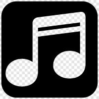 listening to music, playing music, making music, compositions icon svg