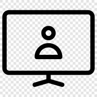 live, video, online, streaming icon svg