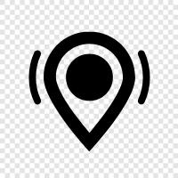 live tracking, location tracking, tracking, location services icon svg