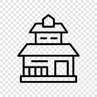 living, bedroom, house, decorating icon svg