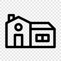 living, house, condos, houses icon svg