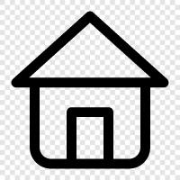 living, place, house, property icon svg