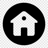 living, place, neighborhood, property icon svg