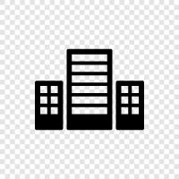 living, housing, rental, property icon svg