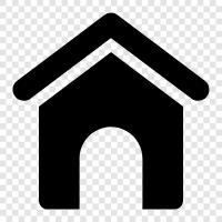 living, place, shelter, home icon svg