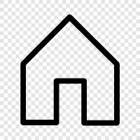 living, house, apartments, rental icon svg