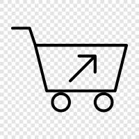 local cart delivery, express cart delivery, curbside cart delivery, door icon svg