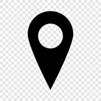 locality, place, spot, address icon svg