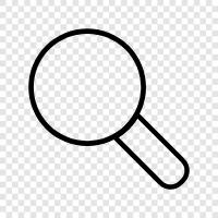 locate, find out, search, investigate icon svg