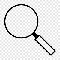 locating, finding, enquiries, research icon svg