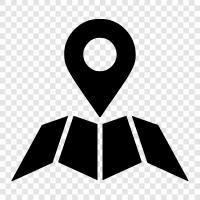 location, location! Cities -Towns - icon svg