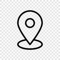 location, location. icon svg