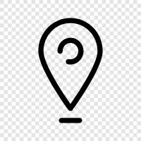 Location, Location. icon svg