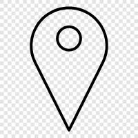 location, location. icon svg