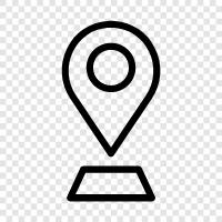 location, location. icon svg