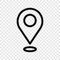 location, location. icon svg