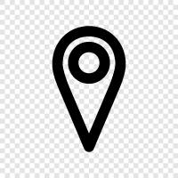 location, location. icon svg