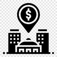 location, location. Boroughs -Cities icon svg