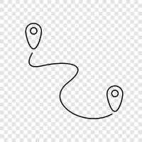 location, tracking, navigation, map icon svg