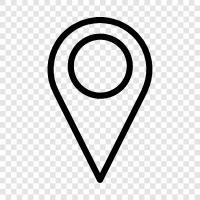 Location, Location. icon svg