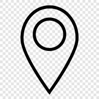 Location, Location Nature -Attractions - icon svg