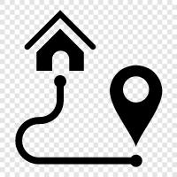 location, place, town icon svg