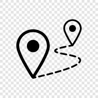 location, location. icon svg