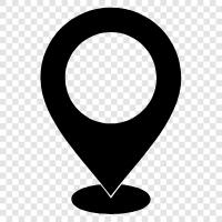 Location, Location city, neighborhood, real estate icon svg