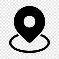 Location, Location. Approachability -Accessibility icon svg