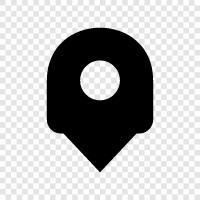 Location, Location! Cities, towns, villages icon svg