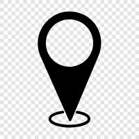location, location Nearby Attractions -Directions icon svg
