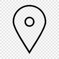 location, location. icon svg