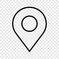 location, location. icon svg