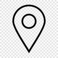 Location, Location City, Town icon svg