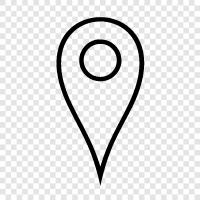 location, location. icon svg