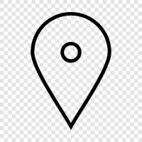 location, location. icon svg