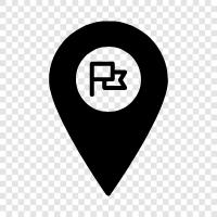 Location, Location. icon svg