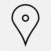 location, location. icon svg