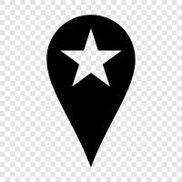 location, directions, map, landmark icon svg