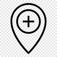 Location, Location. icon svg