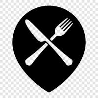 location of restaurant, restaurant locatoin, restaurant finder, restaurant location icon svg