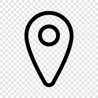 Location, Location. icon svg