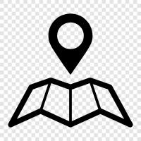 location, navigation, wayfinding, orienteering icon svg